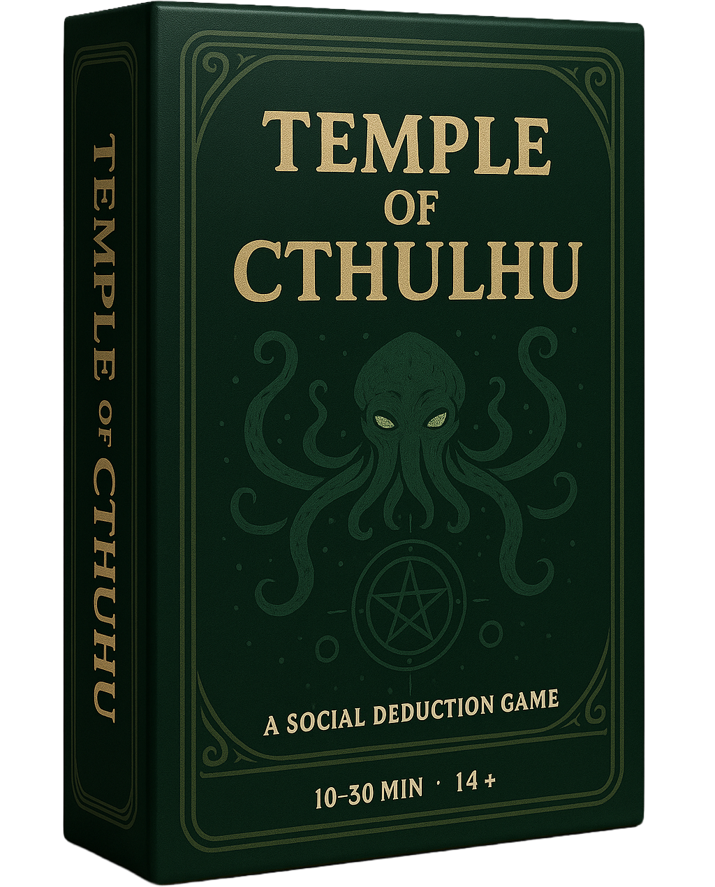 Temple of Cthulhu card game box